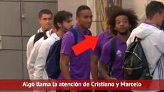Parada en corto al fan kamikaze en la misma cara de Cristiano