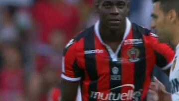 El saludo de Radamel Falcao a Mario Balotelli