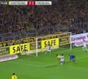 ¡Genial autopase de Aubameyang y casi golazo!