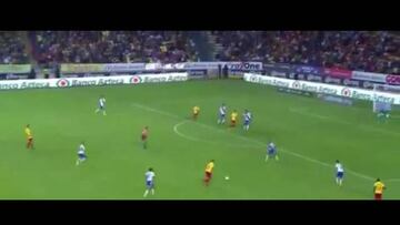 ¡Tremendo gol de larga distancia de Valdés en Morelia!