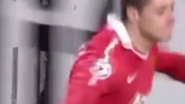 La vez que Chicharito vacunó a un equipo francés en UCL