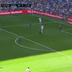 Resumen y goles del Real Madrid-Eibar de la Liga Santander