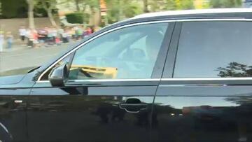 Real Madrid's miserable faces as they leave the Bernabéu