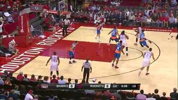 James Harden tiene hambre: partidazo para arrancar