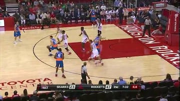 Fredette se marca un Curry contra los Rockets: ¡33 puntos!