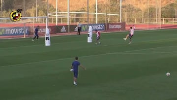Bosh! Morata volley leaves Rico rooted to the spot