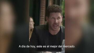 ¿Desveló Simeone cuál será su próximo fichaje en el Atleti?