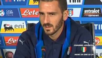 Llega al alma: Bonucci hablando de la enfermedad de su hijo