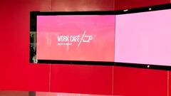 Banco Santander lanza novedosa sucursal Work/Caf¨¦