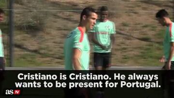 Cristiano Ronaldo always wants to win more says Portugal boss