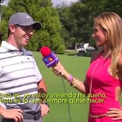 Rory McIlroy: "Estoy viviendo mi sueño"