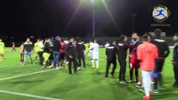 Bochornoso y polémico final en duelo La Pintana-Melipilla