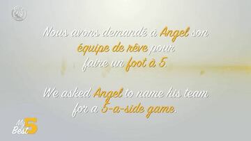 ¿Quiénes son los 5 mejores jugadores según Di María?