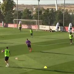 Morata: Real Madrid striker scores pearler in training