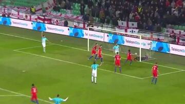 El meme de Guardiola al ver la tremenda tapada de Hart