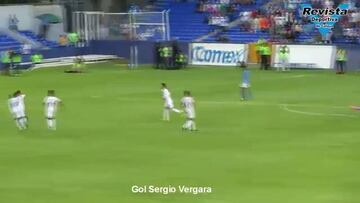 La curiosa pol¨¦mica en golazo de Sergio Vergara para Celaya