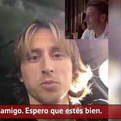 Modric, felicitando a Özil: "Te echamos de menos en Madrid"
