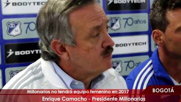 Millonarios no tendrá equipo femenino en 2017