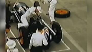 'Pit stop' F1: el trueno actual era una siesta hace 66 años