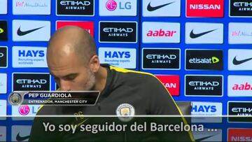 Guardiola dejó en claro su postura sobre dirigir al Madrid