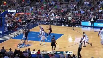 Lillard es imparable: 42 puntos y dos triples desde 10 metros