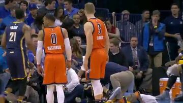 Westbrook no logra salvar al Thunder ante los Pacers
