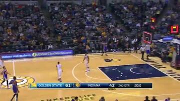 Los Warriors le propinan a Indiana la peor paliza de su historia