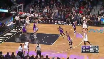 DeMarcus Cousins mostró su mejor versión ante los Nets