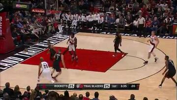 Harden y los Rockets toman Portland con 130 puntos