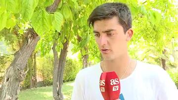 Tomás Barrios: "Me motiva que me consideren como promesa"