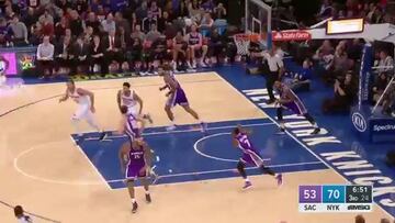 Carmelo Anthony y los Knicks sobreviven a Cousins