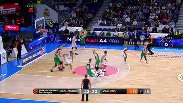 Luka Doncic y Gustavo Ayón rescatan a un Madrid sin Llull