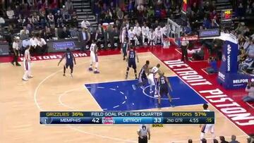 Marc Gasol brilla para el triunfo de Memphis ante Detroit