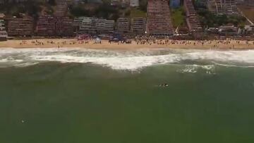 Selman y Anderson dominaron la primera fecha del surf