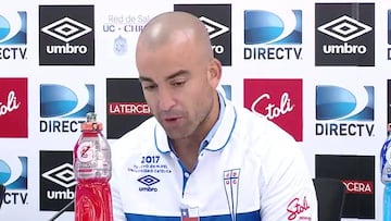 Santiago Silva en la UC: "Me motivó venir a un país y una liga organizada"