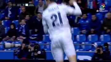 El árbitro anuló un gol legal de Morata por fuera de juego de Marcelo