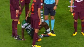 Los mejores vídeos de la jornada: piscinazo con lesión, Coentrao seca a Messi...