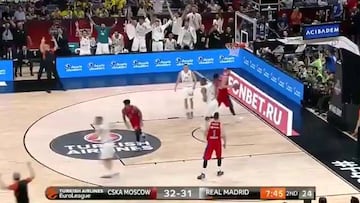 Siempre aparece: Llull hundió al CSKA con 3 triples clave