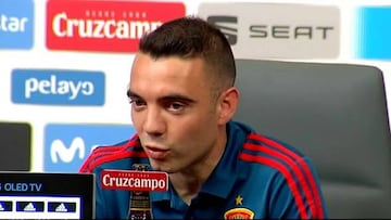 Aspas: "Si ganamos a Portugal, los amistosos no importarán"