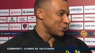 Miren cómo no se aguanta la sonrisa: Mbappé habla de lo que viene...