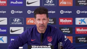 ¿Qué piensa Simeone de los audios de Piqué?