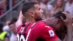 ¡Magnífico! Theo Hernández se mandó una maratón y convirtió el gol