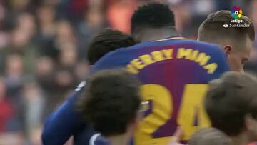Yerry Mina confiesa la razón de su fracaso en Barcelona