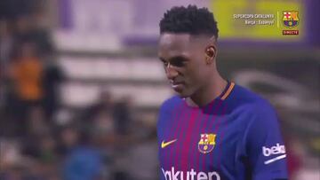 Yerry Mina confiesa la razón de su fracaso en Barcelona