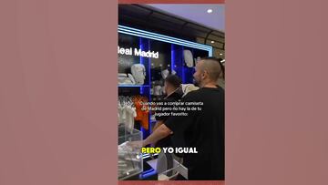 El Xokas enloquece en China al no encontrar la camiseta de su jugador favorito del Madrid