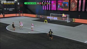 Corominas dejó esta auténtica maravilla en la goleada de Móstoles a Porcinos