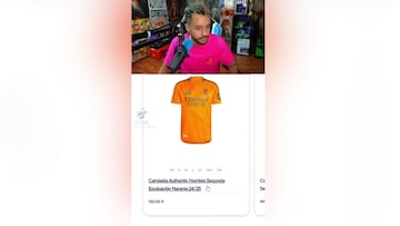 La triquiñuela de TheGrefg para comprar la camiseta del Madrid y ponerse a Messi en la espalda