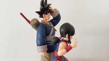 Goku y Chi-Chi y sus excepcionales figuras de un reencuentro que marcaría ‘Dragon Ball’ para siempre