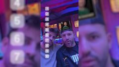 Piqué, el Kun y un ‘challenge’ con leyendas de la Kings League: “Boludo, tampoco es Messi”