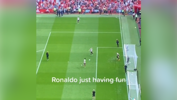 El ejercicio de Cristiano que sólo hace él y resume por qué es el mejor en lo suyo